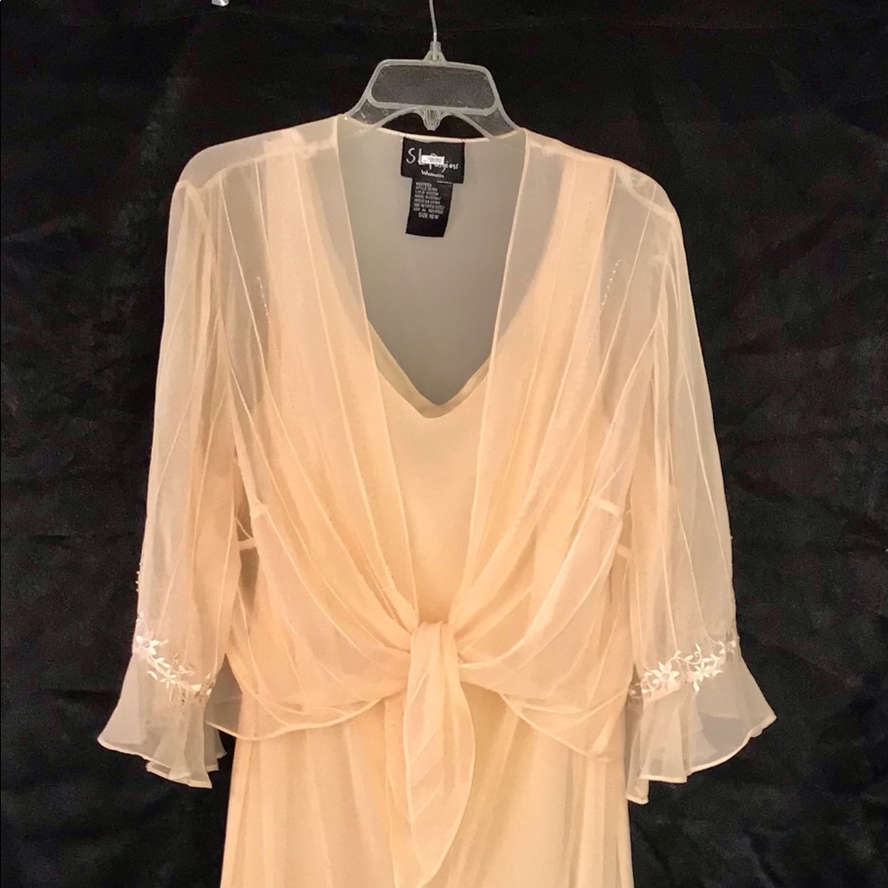 Beautiful Lace Embroidered Dress